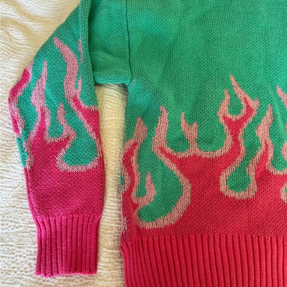 Beach Riot Flame style sweater size S - Picture 4 of 5